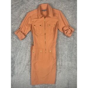 Vintage Sharagano Pink Jumper Women's 4 Dress